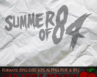 Summer of 84 1 - High resolution svg, AI, png and MORE!