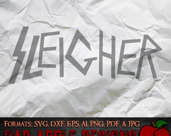 Sleigher - Slayer 1 - High resolution svg, AI, png and MORE!