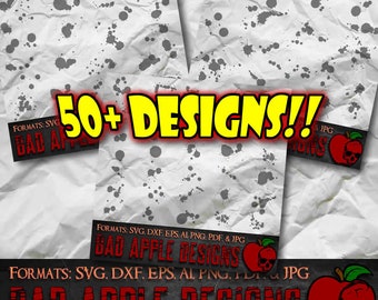 Splatter BADDEST Bundle 1 - High resolution svg, AI, png and MORE!