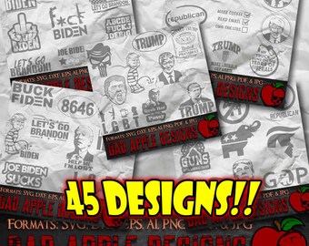 Republicans BADDEST Bundle 1 - High resolution svg, AI, png and MORE!