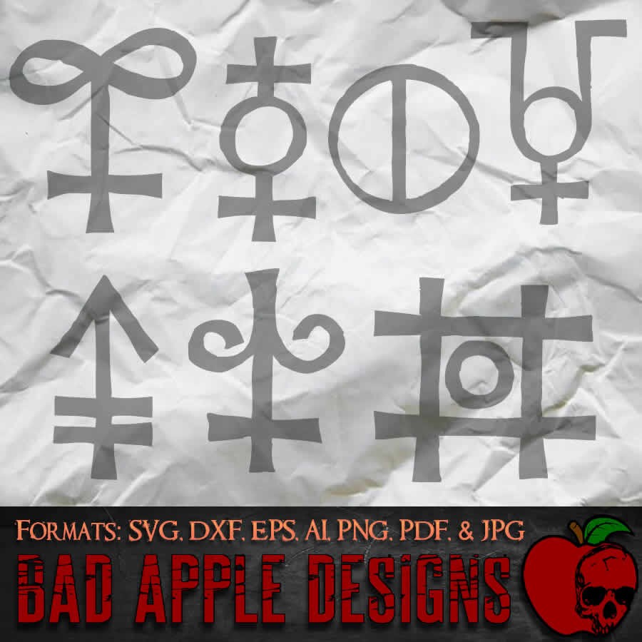 Occult Symbol Bundle 1 - High Resolution Svg, AI, Png and MORE! - Etsy