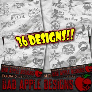 Silly Stuff BADDEST Bundle 4 - Hochauflösende svg, AI, png und MEHR!