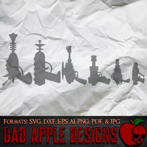 Stick Figure Family Laser Blaster 1 - High resolution svg, AI, png and MORE!