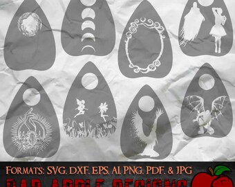 Planchette Bundle 4 - SVG, AI, PNG e ALTRO ad alta risoluzione!