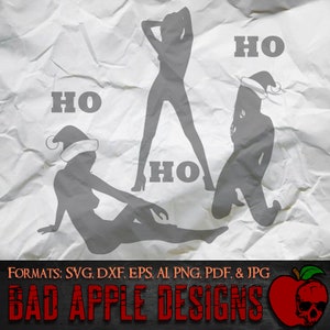 Ho Ho Ho Sexy 1 - hochauflösendes svg, AI, png und MEHR!