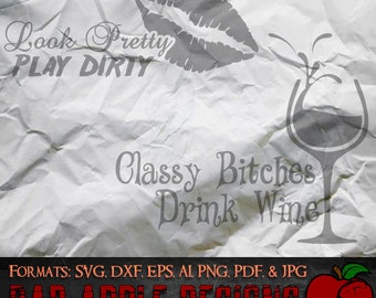 Sassy Lady Bundle 1 - High resolution svg, AI, png and MORE!