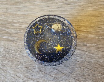 Space Themed Resin Phone Grip