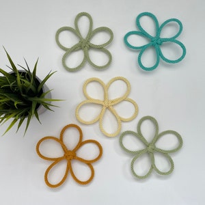 KNITTED WIRE ART Sale Items Handmade colourful wire art | Etsy