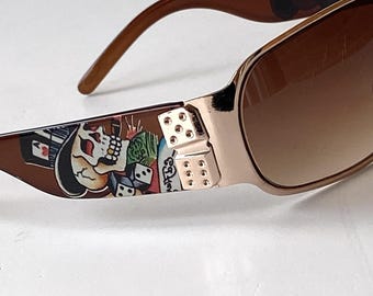 Ed Hardy Sunglasses in case