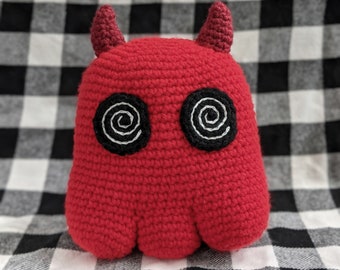 Lil Devil BooThang Crochet Ghost Plushie Amigurumi