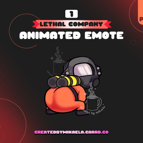 Lethal Company Twerk Animated Emote - Twitch Emotes, P2U, Discord, Animated Emotes