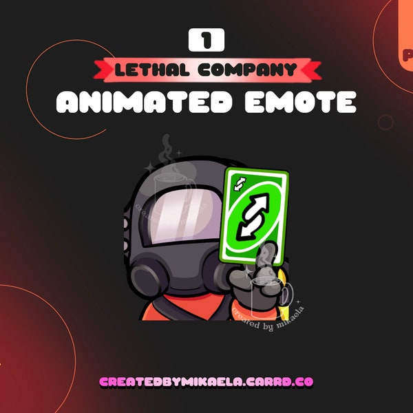 Lethal Company Uno Reverse Emote animée - Twitch Emotes, P2U, Discord, Emotes animées