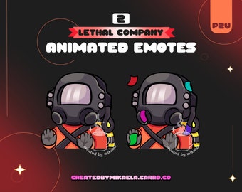 Lethal Company Dance Animated Emote - Twitch Emotes, P2U, Discord, Animated Emotes