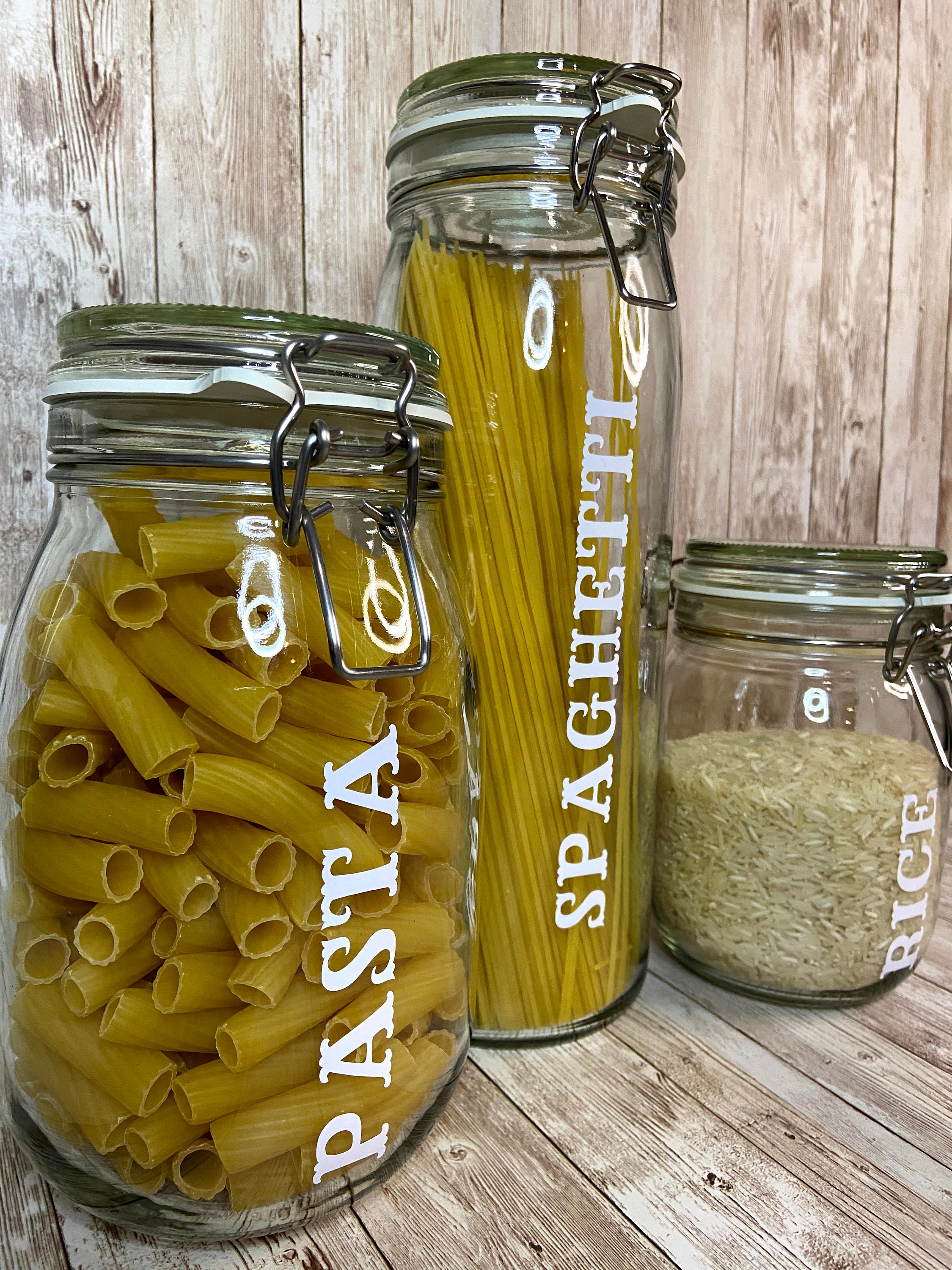 Clip Lock Jars - Etsy UK