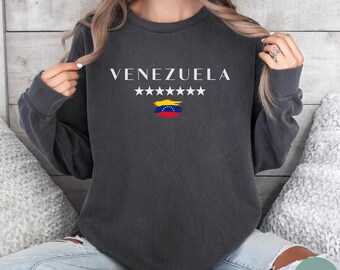 Venezuela Sweatshirt, Venezuelan Pride Shirt, Gift for Venezuelans Living in USA, Venezuela Hasta El Final Shirt, Con Venezuela, Venezuela