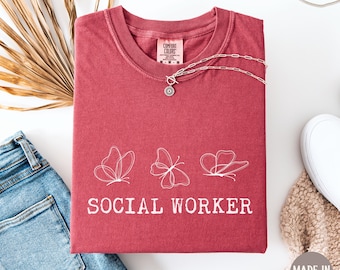 Social Worker Shirt, Social Worker Gift, School Counselor Shirt, Therapist Sweatshirt, Social Worker School Shirt, Therapist Sweaters