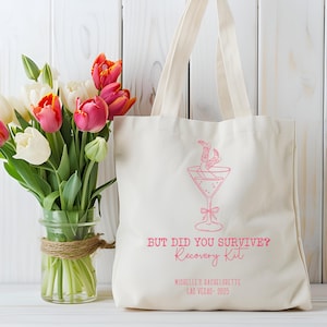 Custom Recovery Kit Bag, Vegas Hangover Kit, Recovery Kit Bags Wedding, Recovery Kit Bags About Last Night, Vegas Birthday Party Favor Bags