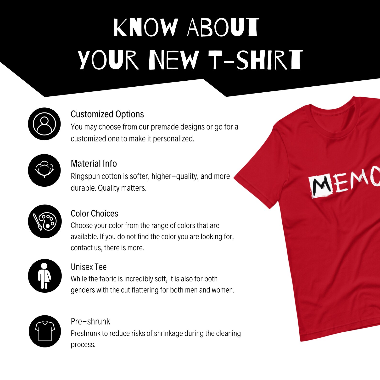 Diagram Design T-Shirt Retro Design Short-Sleeve Unisex | Etsy