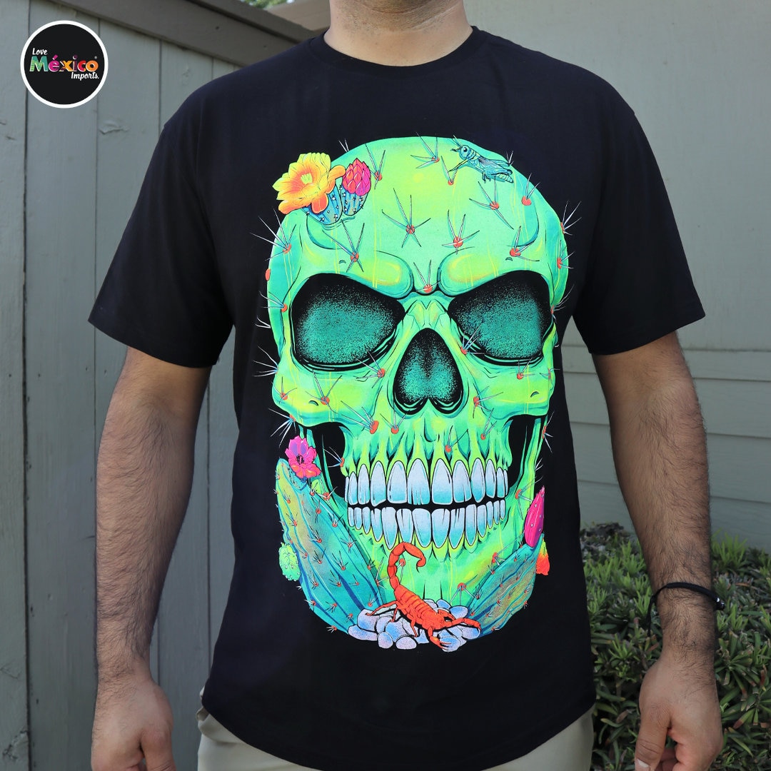 L.G.B. MAYA LSV skulls print T-shirt