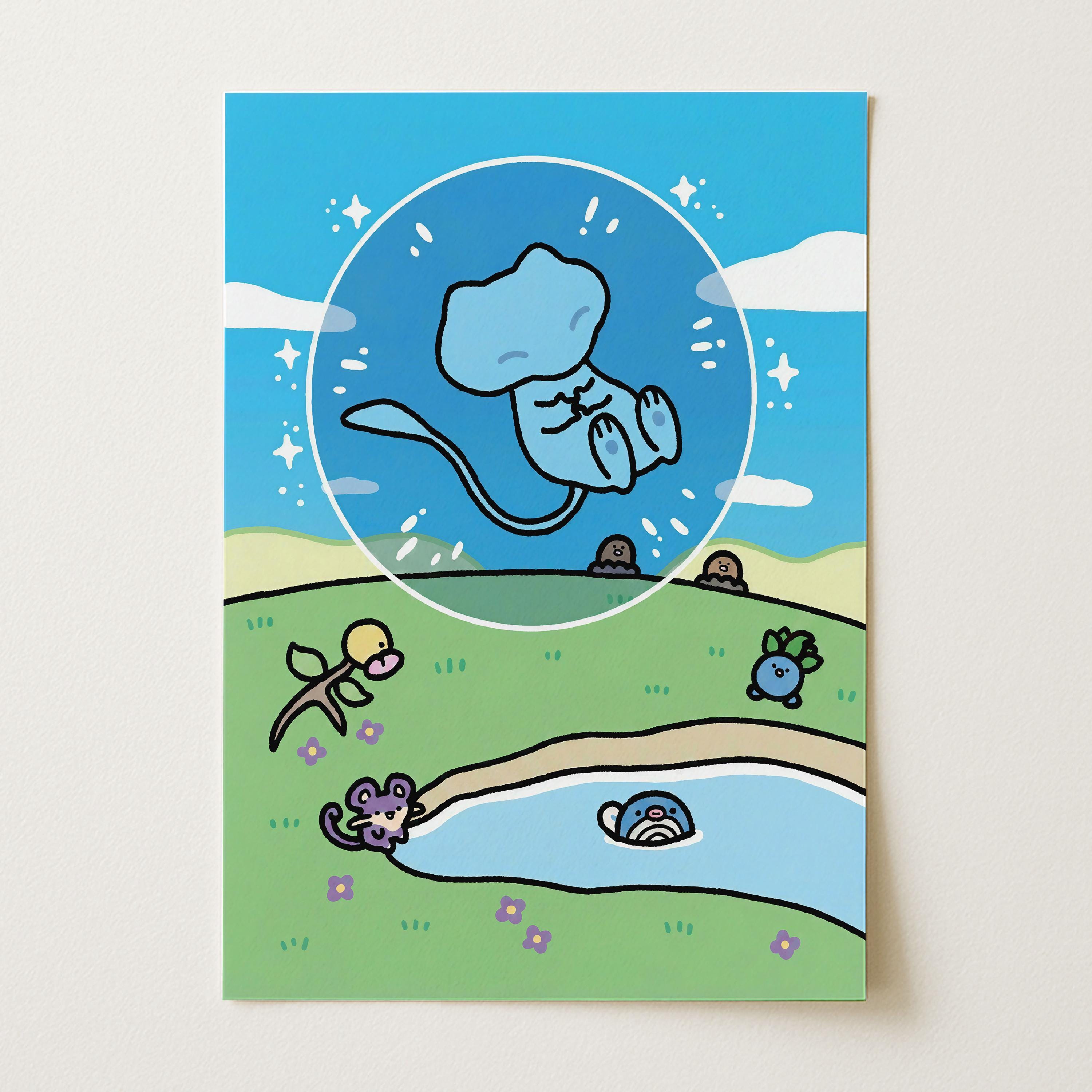 Mew bubble ex - Etsy México