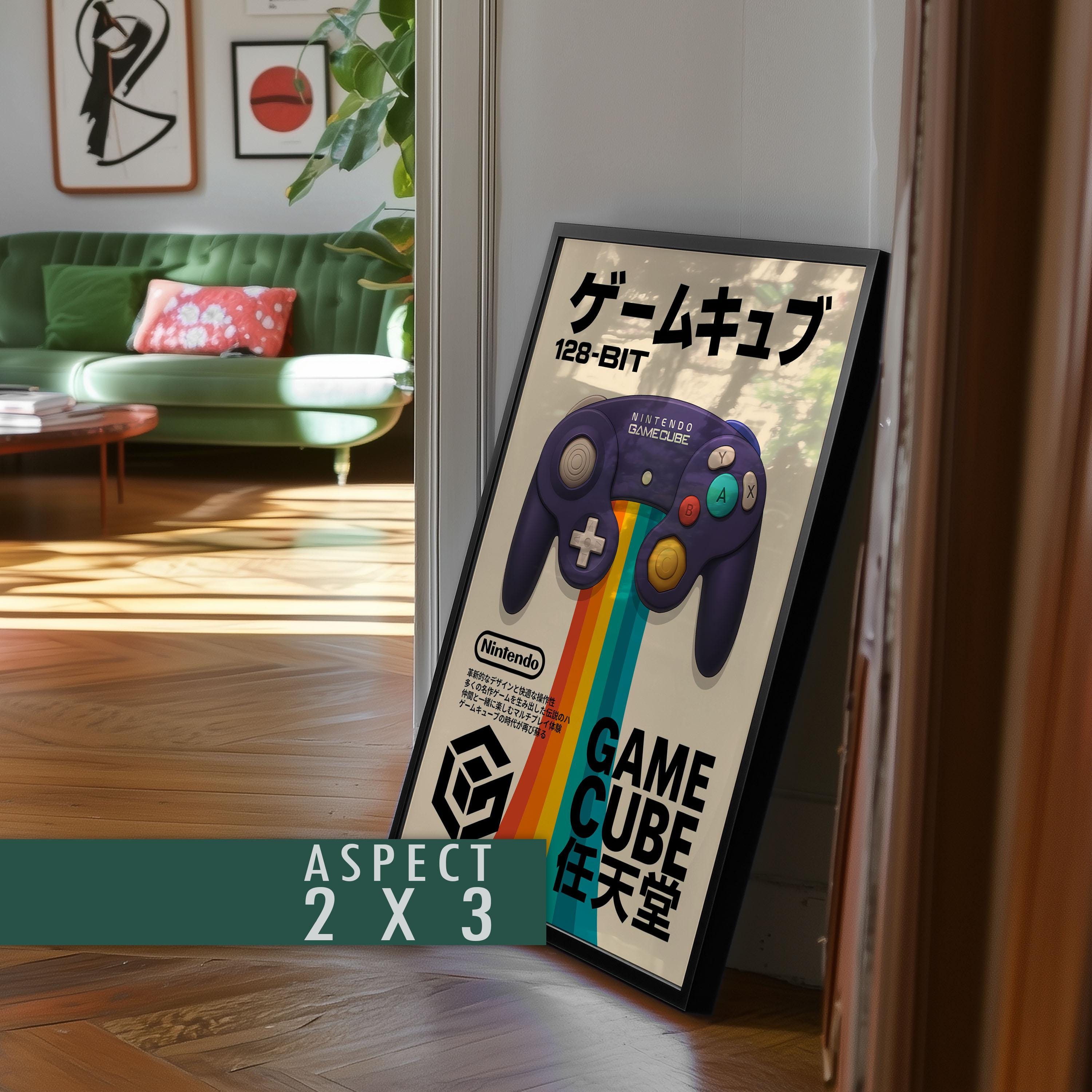 ニンテンドーゲームキューブコントローラーポスター デジタル