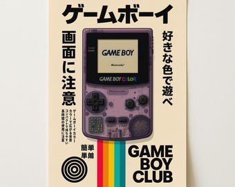 【GBC】ゲームボーイカラー　本体　GAMEBOY COLOR　広告　チラシ ゲームボーイカラー チラシ 広告 - メルカリ