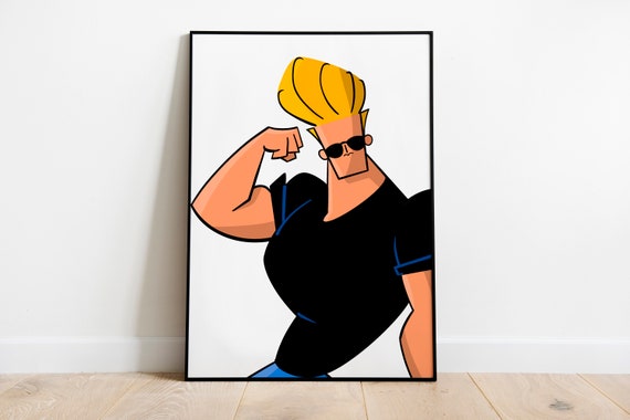 Johnny Bravo Print Digital Download 