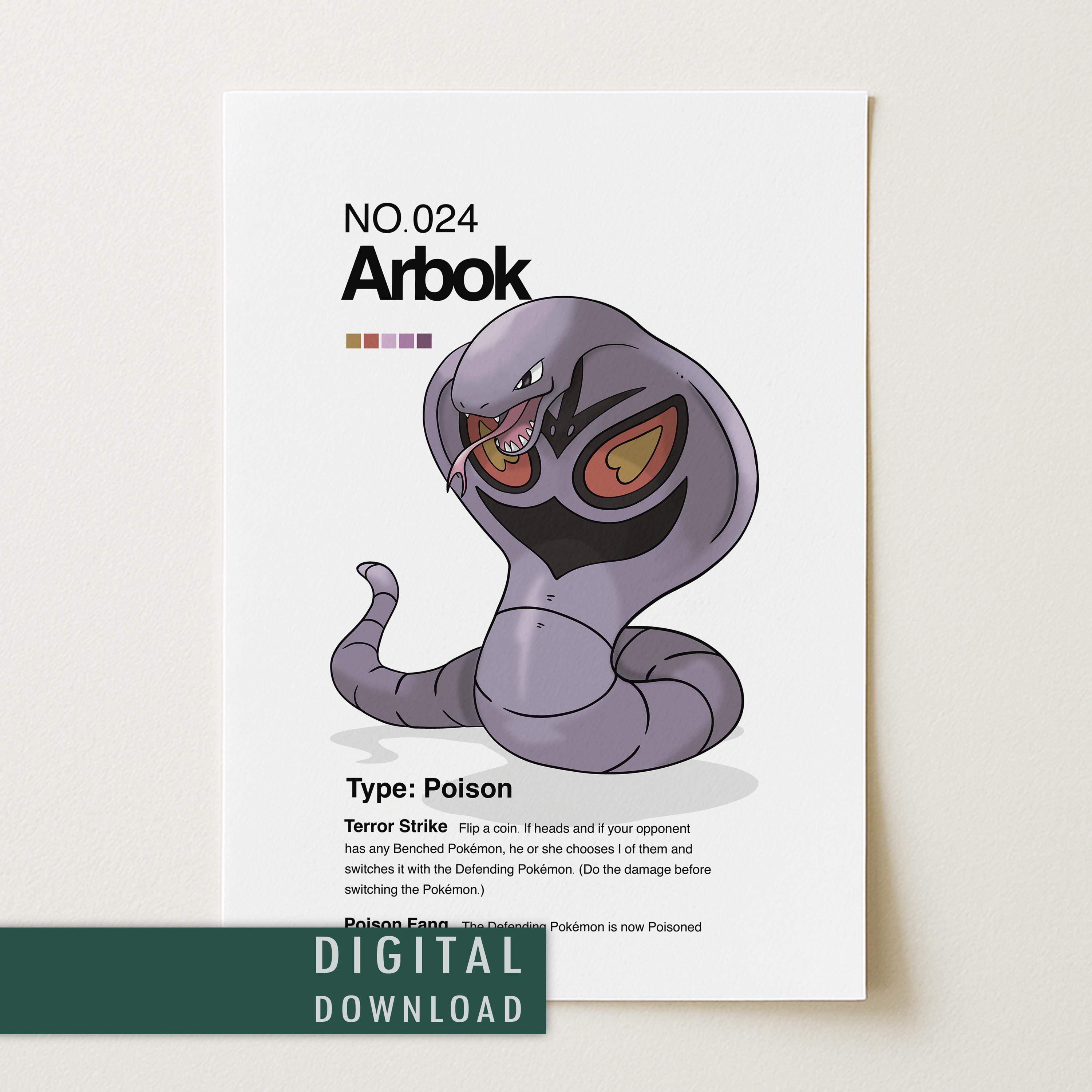Kanto pokedex poster - Etsy 日本