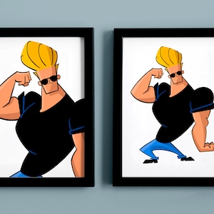 Johnny Bravo Print Digital Download image 2