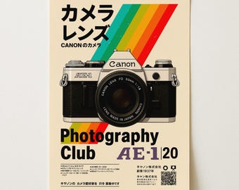 Appareil Photo Argentique Canon A1 – Compact Noir – Occasion
