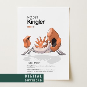 Kingler - Etsy Ireland Kingler - Etsy Ireland