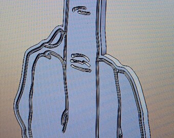 Middle Finger Wall Hanger STL file