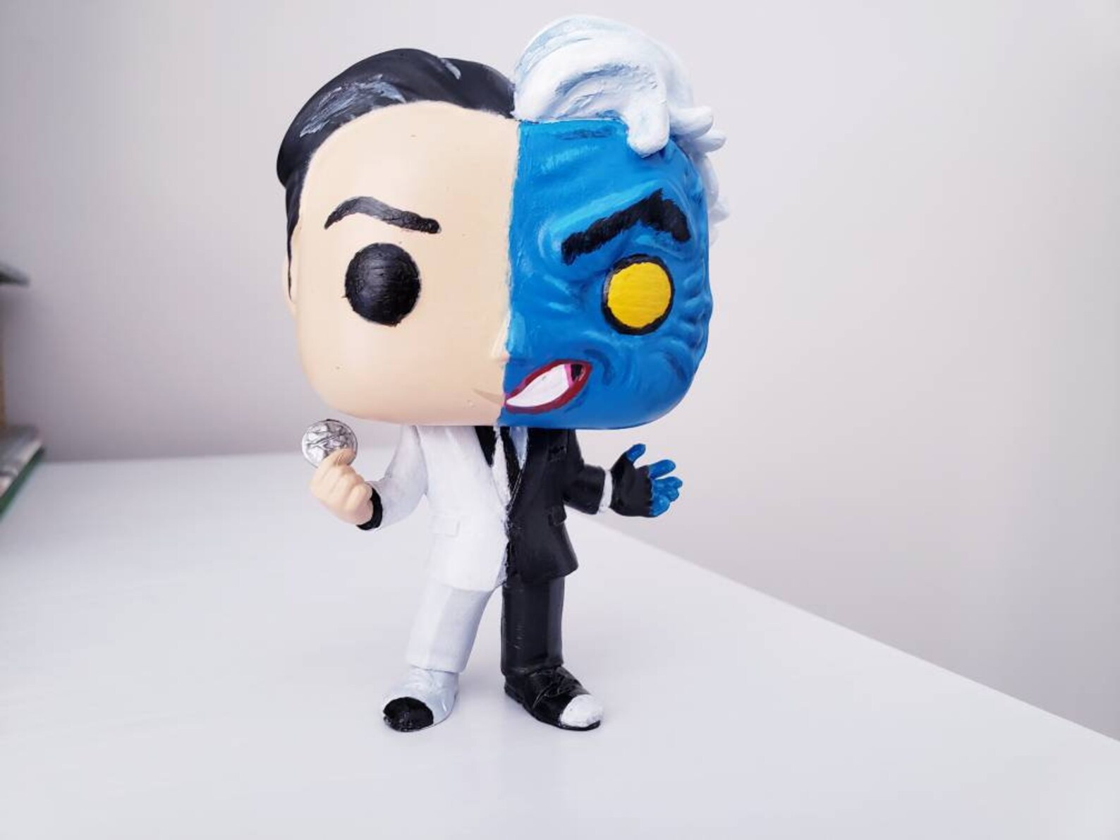 Funko Pop Custom Two-Face animated version | Etsy
