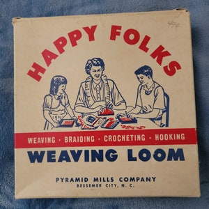 Vintage weaving loom