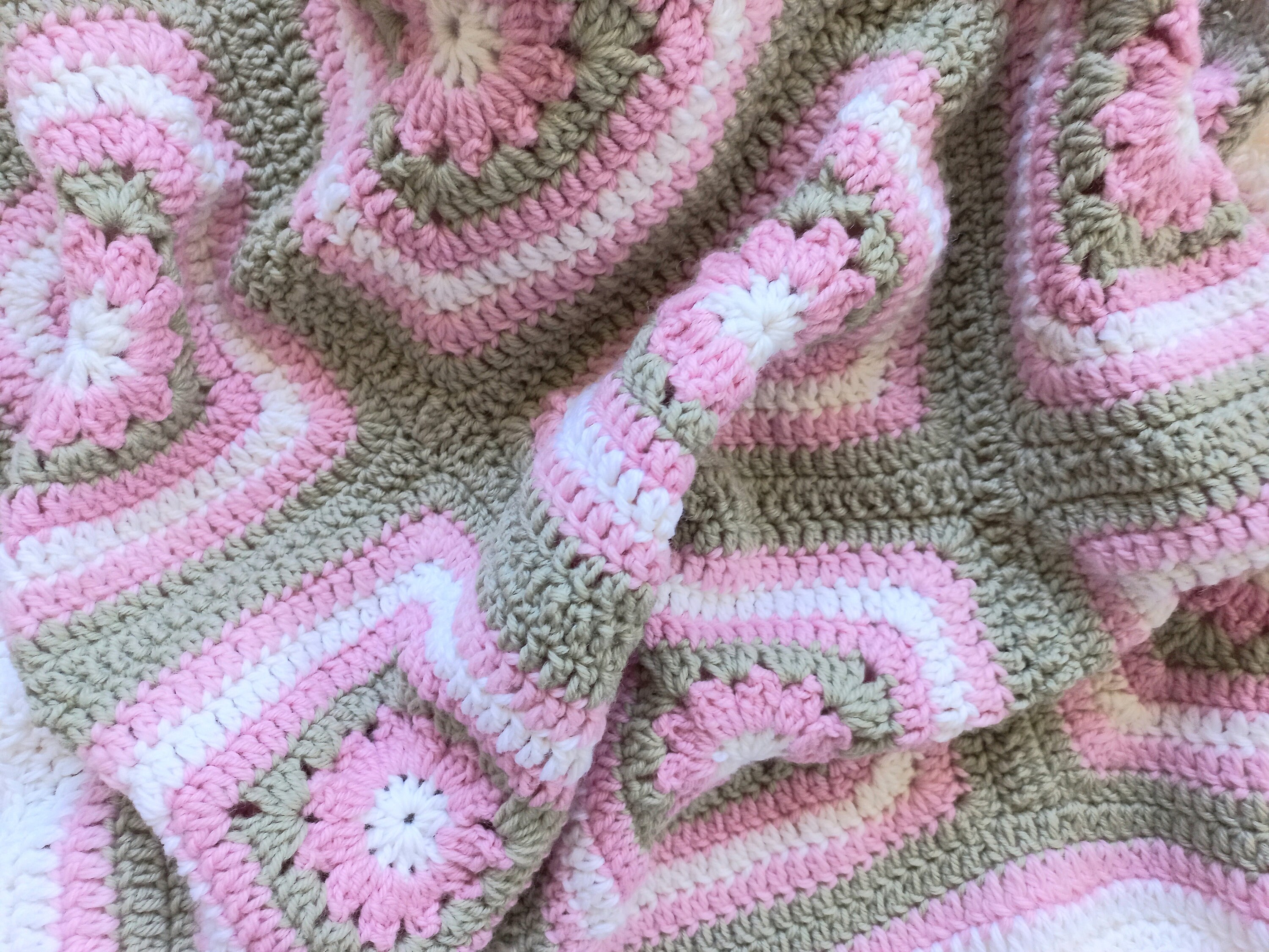 Baby Blanket: Crochet / Handmade / Australian Made / Pram Blanket ...
