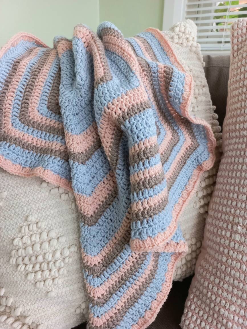 Baby Blanket Wool Baby Blanket / Pram Blanket / Newborn Etsy Australia