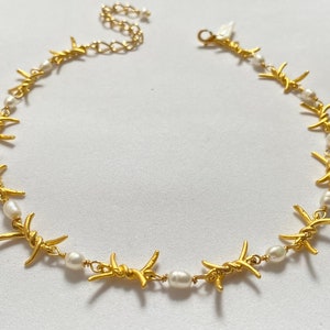 Barbed Wire Choker Etsy Canada