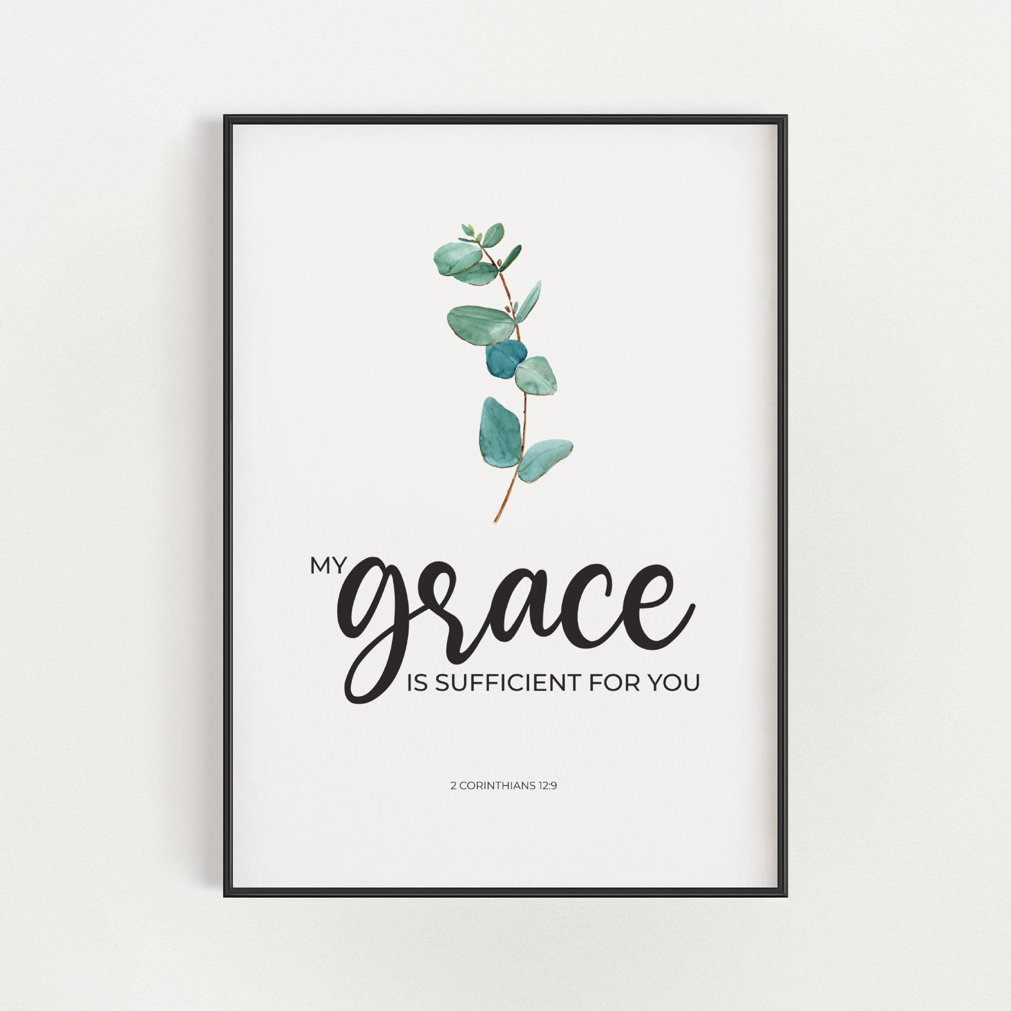 my-grace-is-sufficient-for-you-2-corinthians-12-9-christian-wall-art-bible-verse-printable-christian-home-decor-scripture-art-etsy