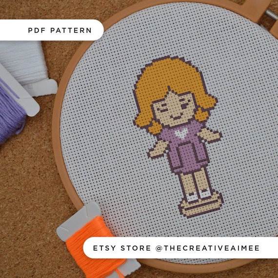 Polly Pocket Style 03 Cross Stitch Pattern PDF Etsy