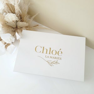Box Témoin| Coffret Témoins | Coffret Témoin personnalisé | Cadeau témoin | Peignoir personnalisé | Bridebox | Boite cadeau |