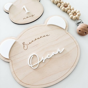Carte naissance| Carte bienvenue | Carte naissance personnalisé| Carte étape bebe | Cartes étapes personnalisées  | Prénom bois