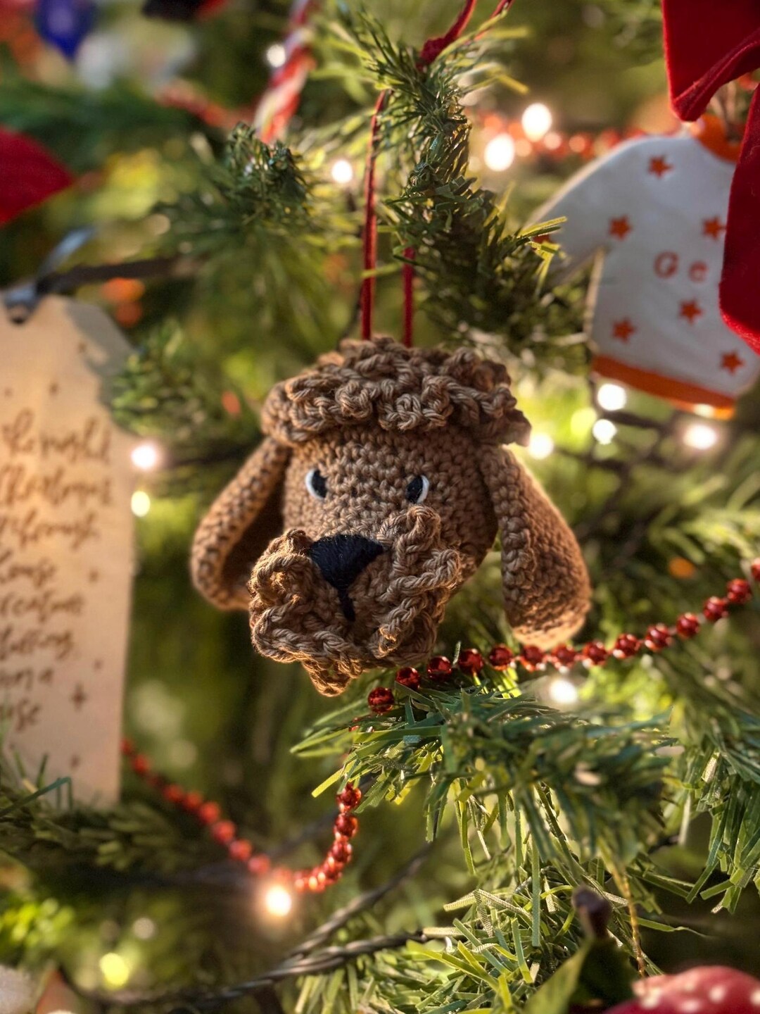 Crochet Cavapoo/cockapoo Bauble - Etsy