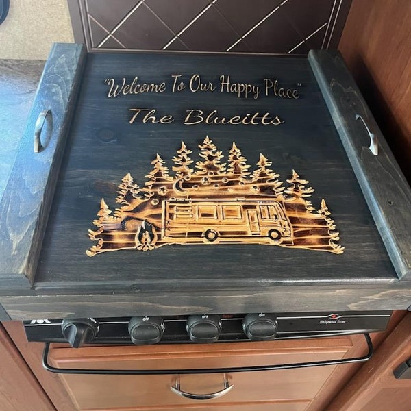 Stove Top Cover Etsy