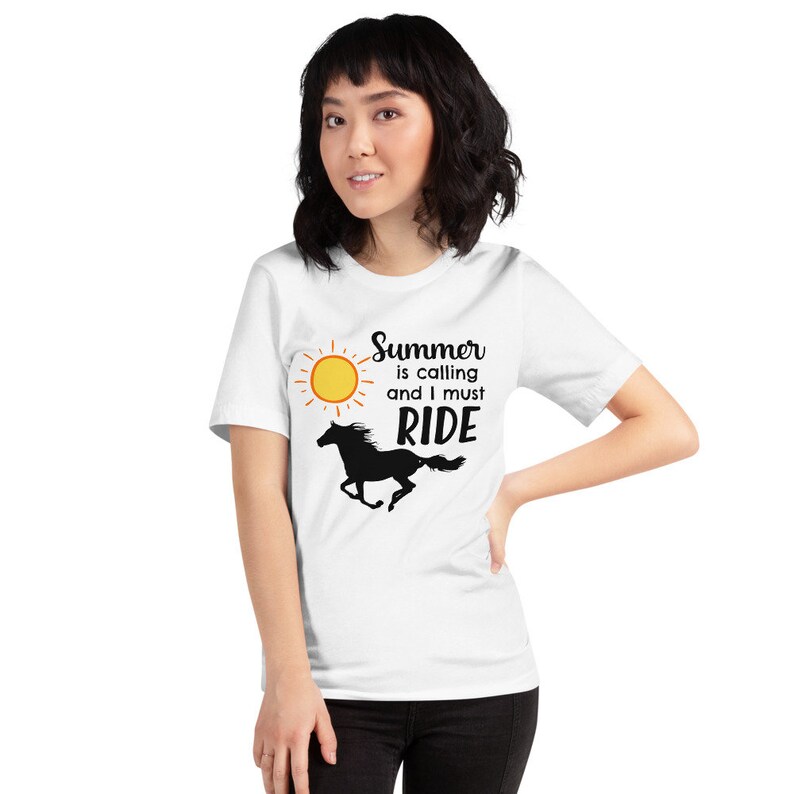 Summer Riding Shirts Summer Horse Shirt, Equestrian Shirt, Gifts for Horse Lovers, Horse ...