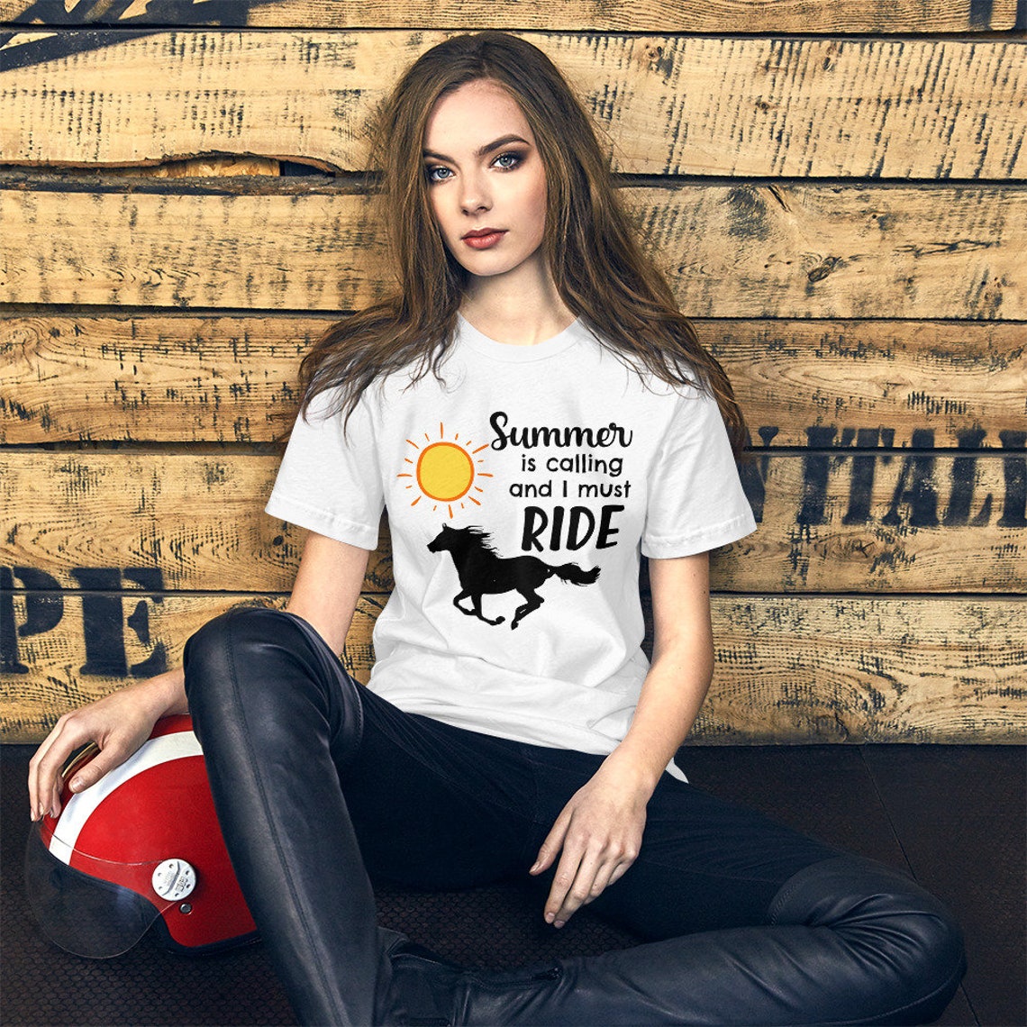 Summer Riding Shirts Summer Horse Shirt, Equestrian Shirt, Gifts for Horse Lovers, Horse ...