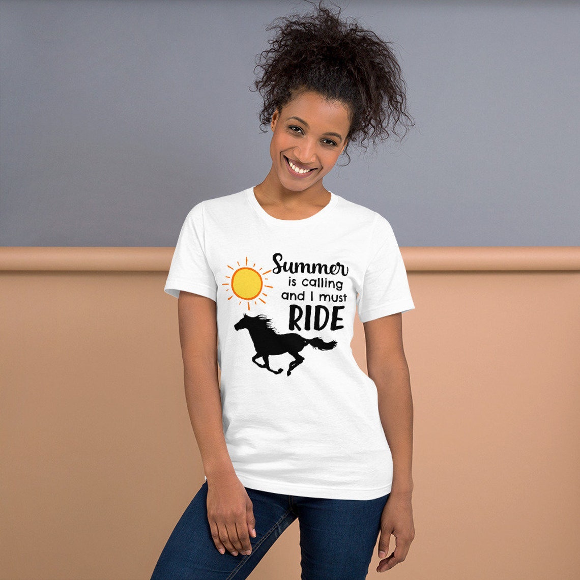 Summer Riding Shirts Summer Horse Shirt, Equestrian Shirt, Gifts for Horse Lovers, Horse ...