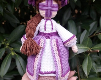 Motanka Doll, Crochet Motanka, Ukrainian Doll, Ukrainian Souvenir, Beregynya