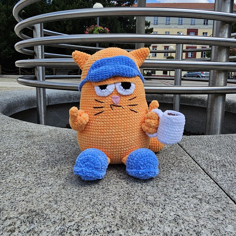 Crochet Grumpy Cat - Etsy