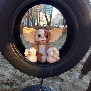 Crochet Gremlin, The Gremlin, Stuffed Gremlin, Crochet Monster