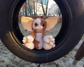 Вязание крючком Gizmo, Вязание крючком Gremlin, Gizmo The Gremlin, Вязаное чудовище, Вязаный Гремлин